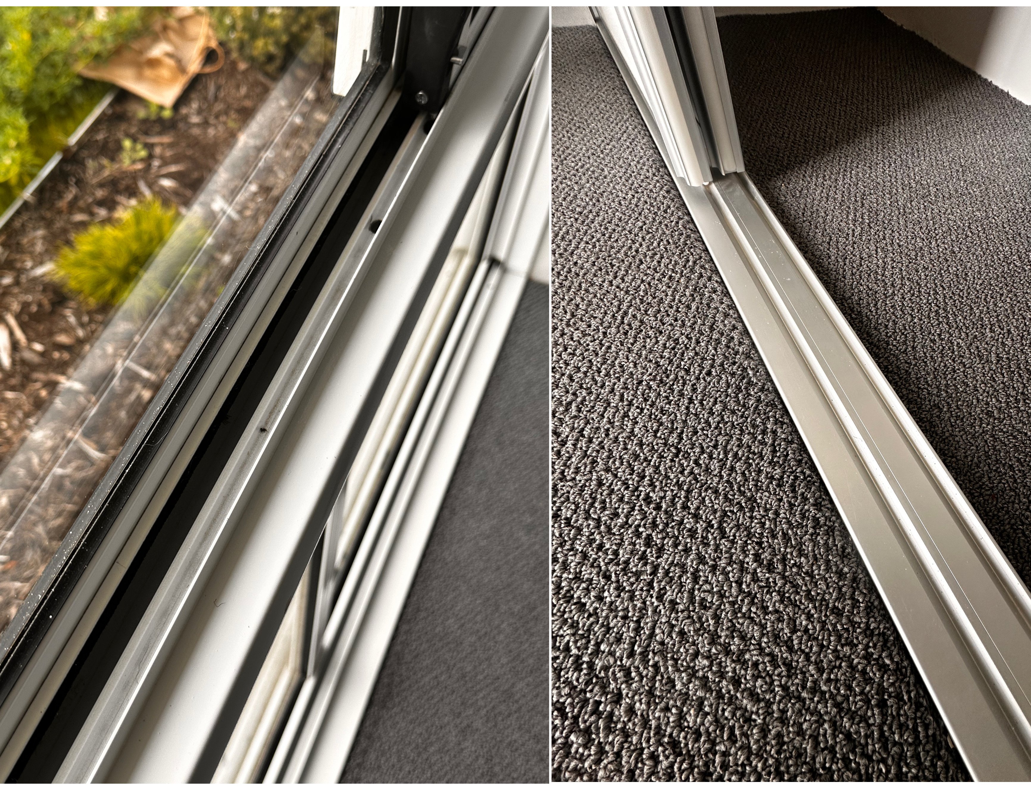 Window Tracks and Sills Clean